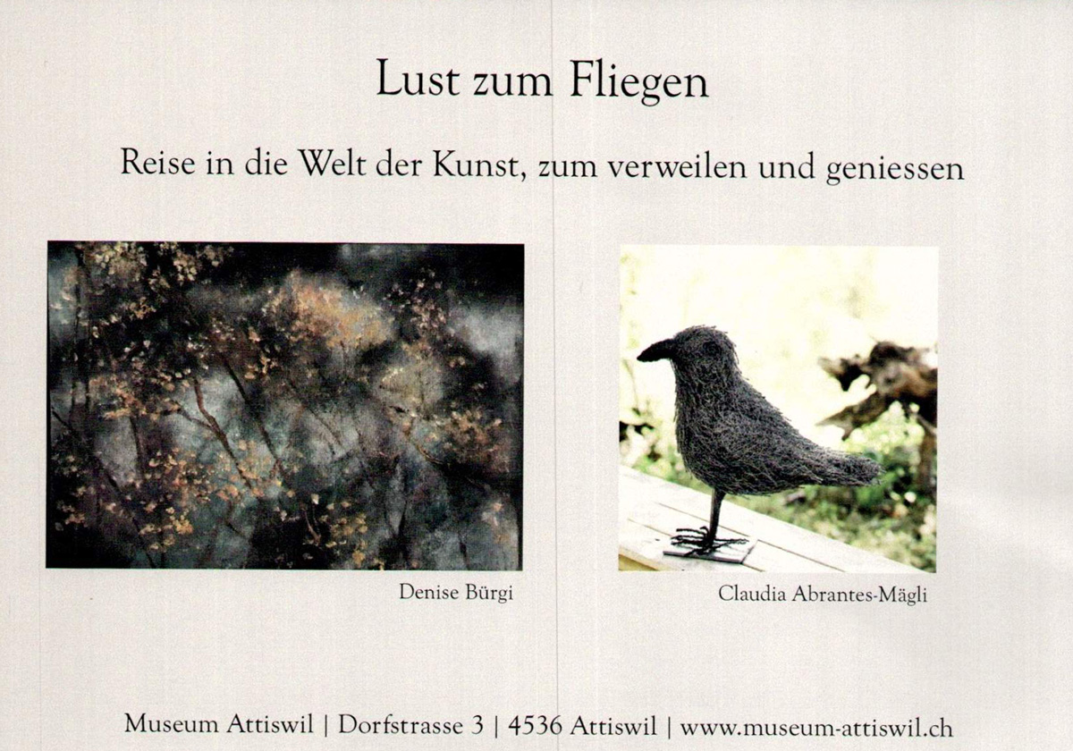 Doppelausstellung im Museum Attiswil, 13. – 28.09.2025